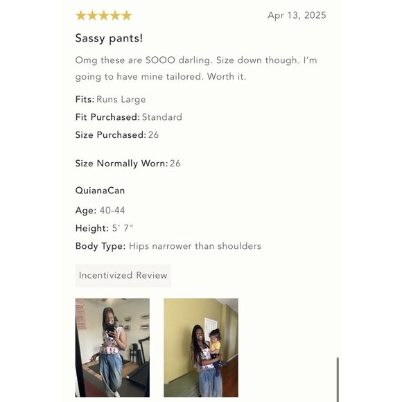 NWT Size 27 - Anthropologie Pilcro Pleated High-Rise Balloon-Leg (NWT US$ 148) - Picture 13 of 16